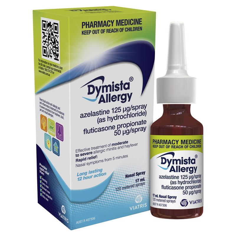 Dymista Allergy Nasal Spray 120 Dose (S2)