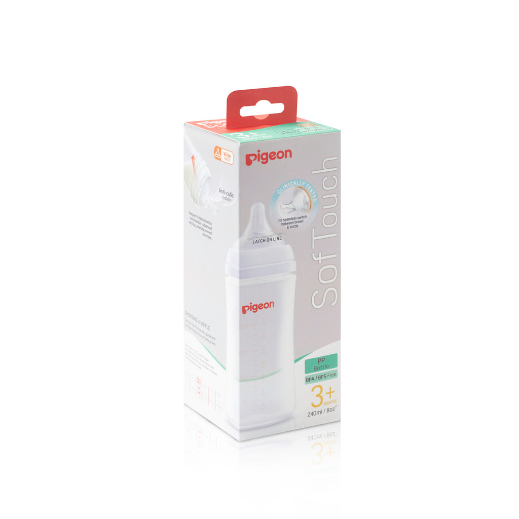 Pigeon SofTouch III Newborn Bottle PP 160mL 0+ months