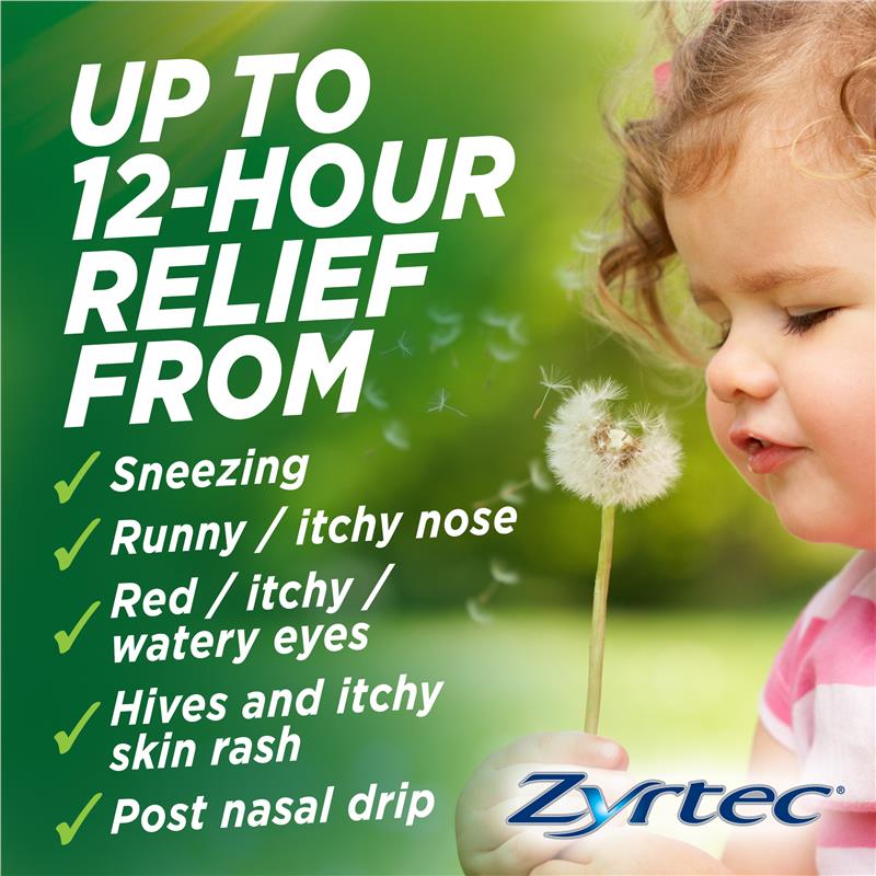 Zyrtec Kids Allergy & Hayfever Oral Drops 20mL