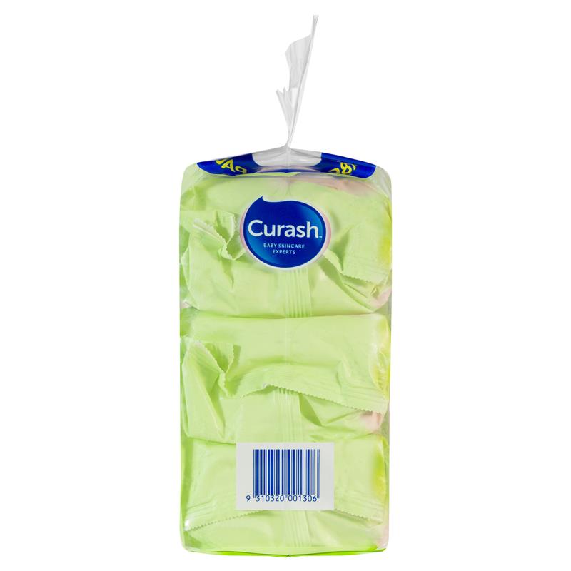 Curash Baby Wipes Aloe Vera & Chamomile 3 x 80pk