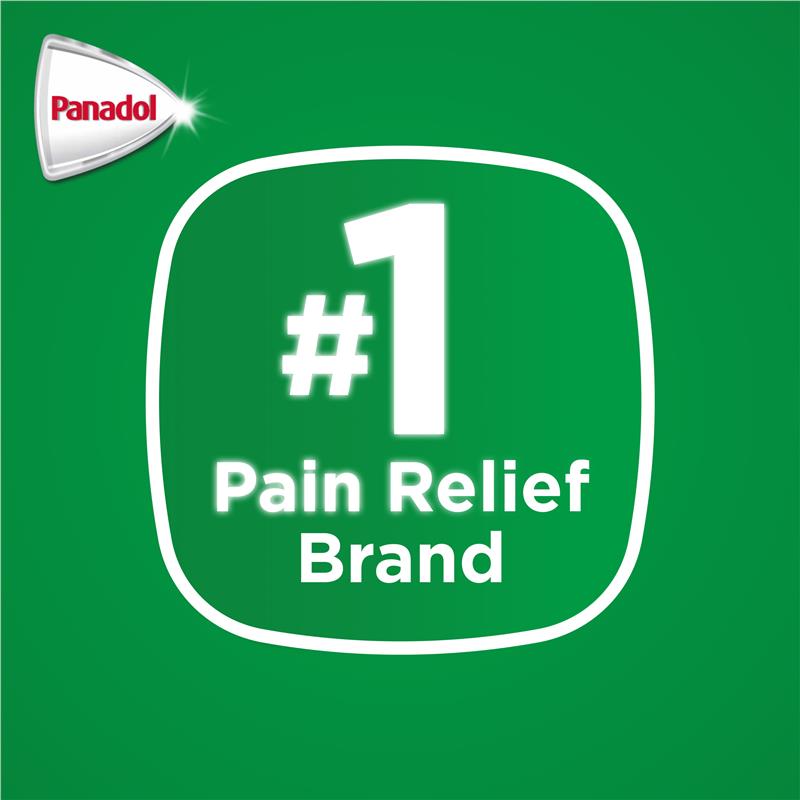 Panadol Rapid Paracetamol Pain Relief Caplets 500mg 40