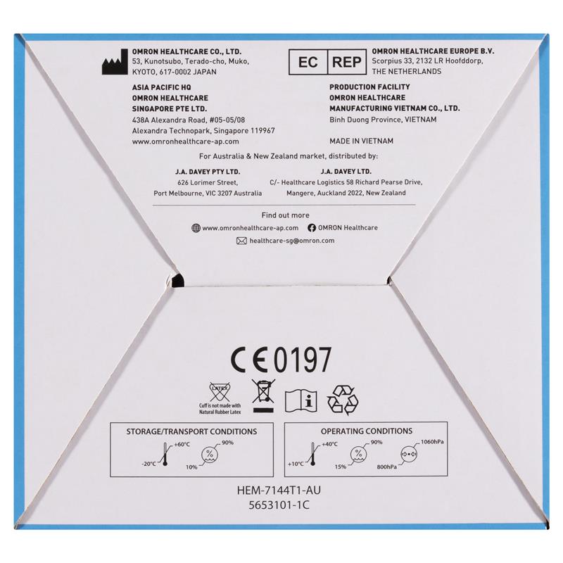 Omron HEM7144T1 Standard Blood Pressure Monitor