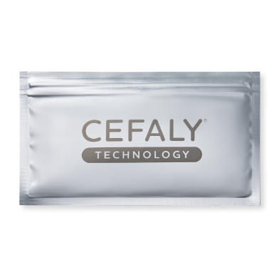 3 Cefaly Magnetic Blue Gel Electrodes