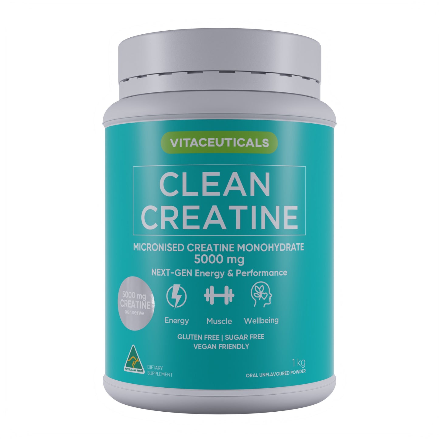 Clean Creatine Powder | Vitaceuticals