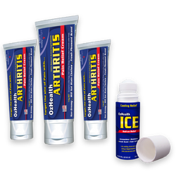 Arthritis Cream & ICE Roll-On Combo Pack