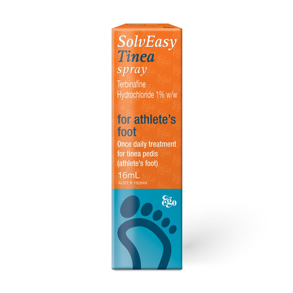 Ego Solveasy Tinea Spray For Athlete's Foot 16mL