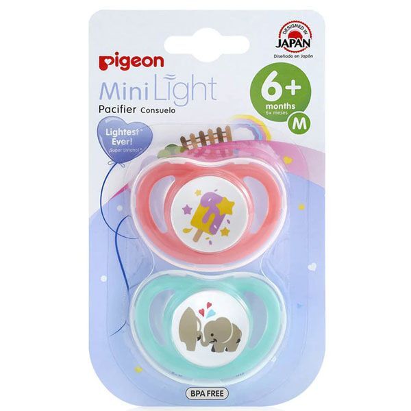 Pigeon MiniLight Dummy / Pacifier Twin Pack