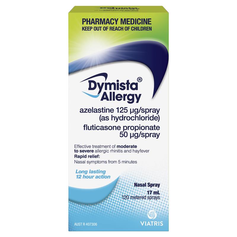 Dymista Allergy Nasal Spray 120 Dose (S2)