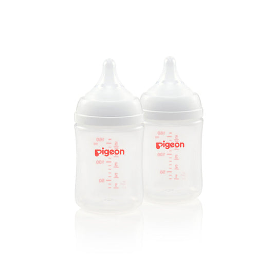 Pigeon SofTouch III Newborn Bottle PP 160ml 0+ months - Twin Pack