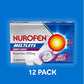 Nurofen Meltlets Pain Relief Berry Burst 200mg Ibuprofen 12 Pack