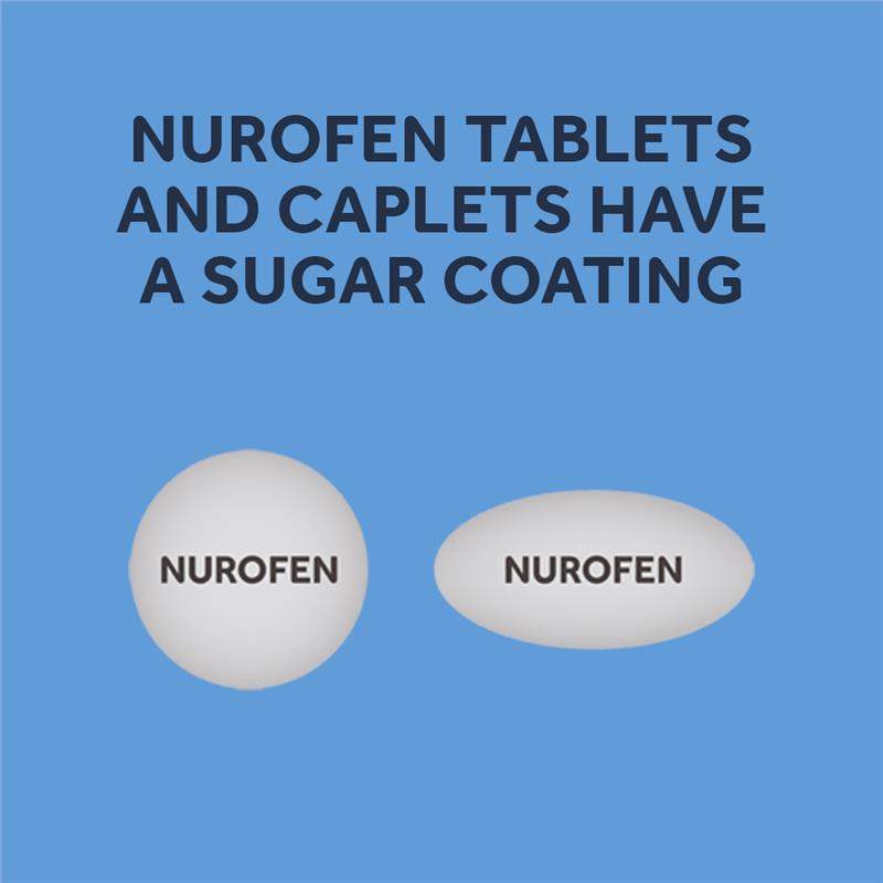 Nurofen Ibuprofen Pain Relief Tablets 200mg 96 Pack