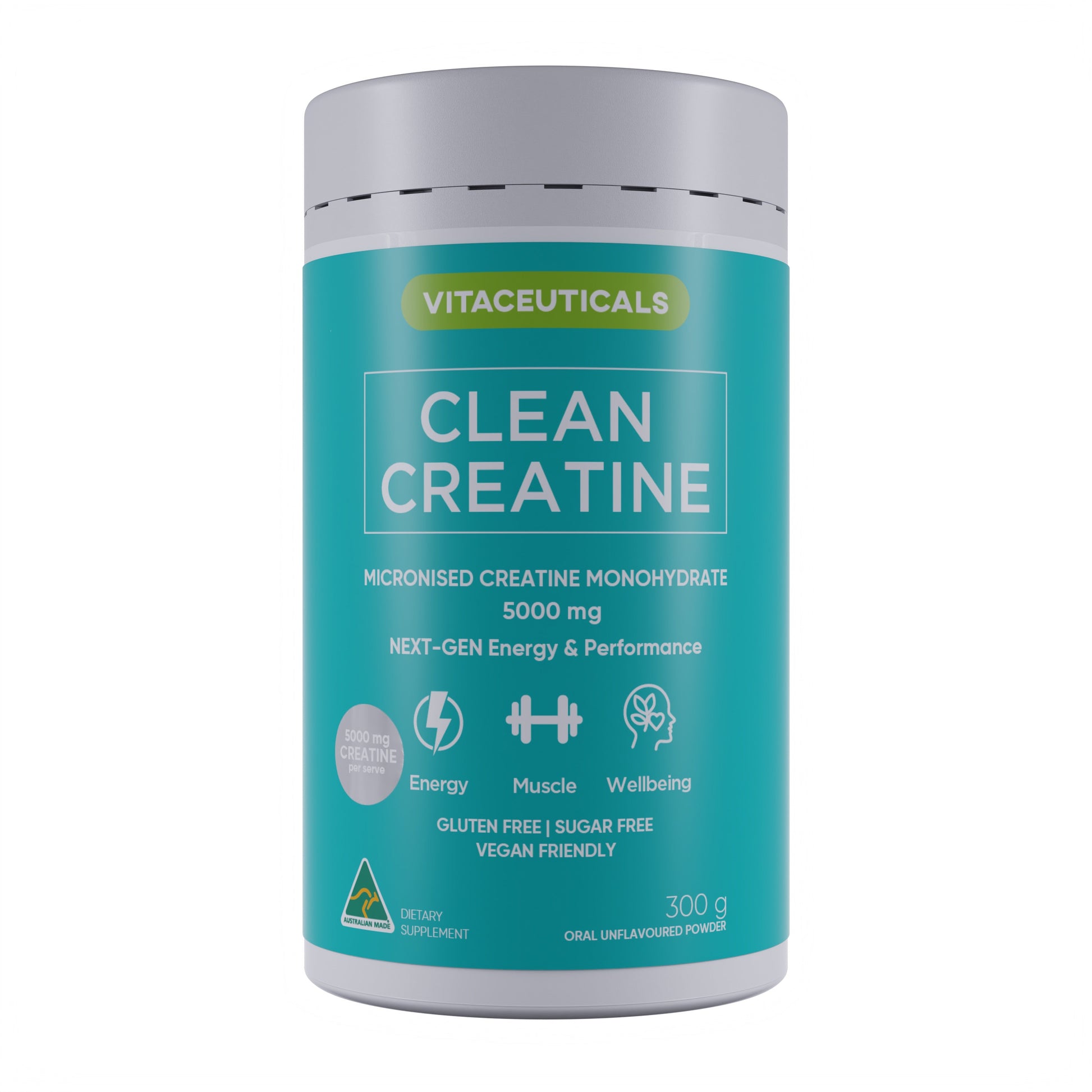 Clean Creatine Powder | Vitaceuticals