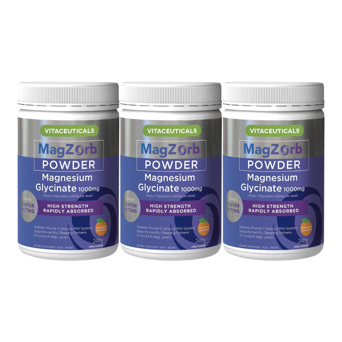 MagZorb Magnesium Glycinate Powder | Vitaceuticals