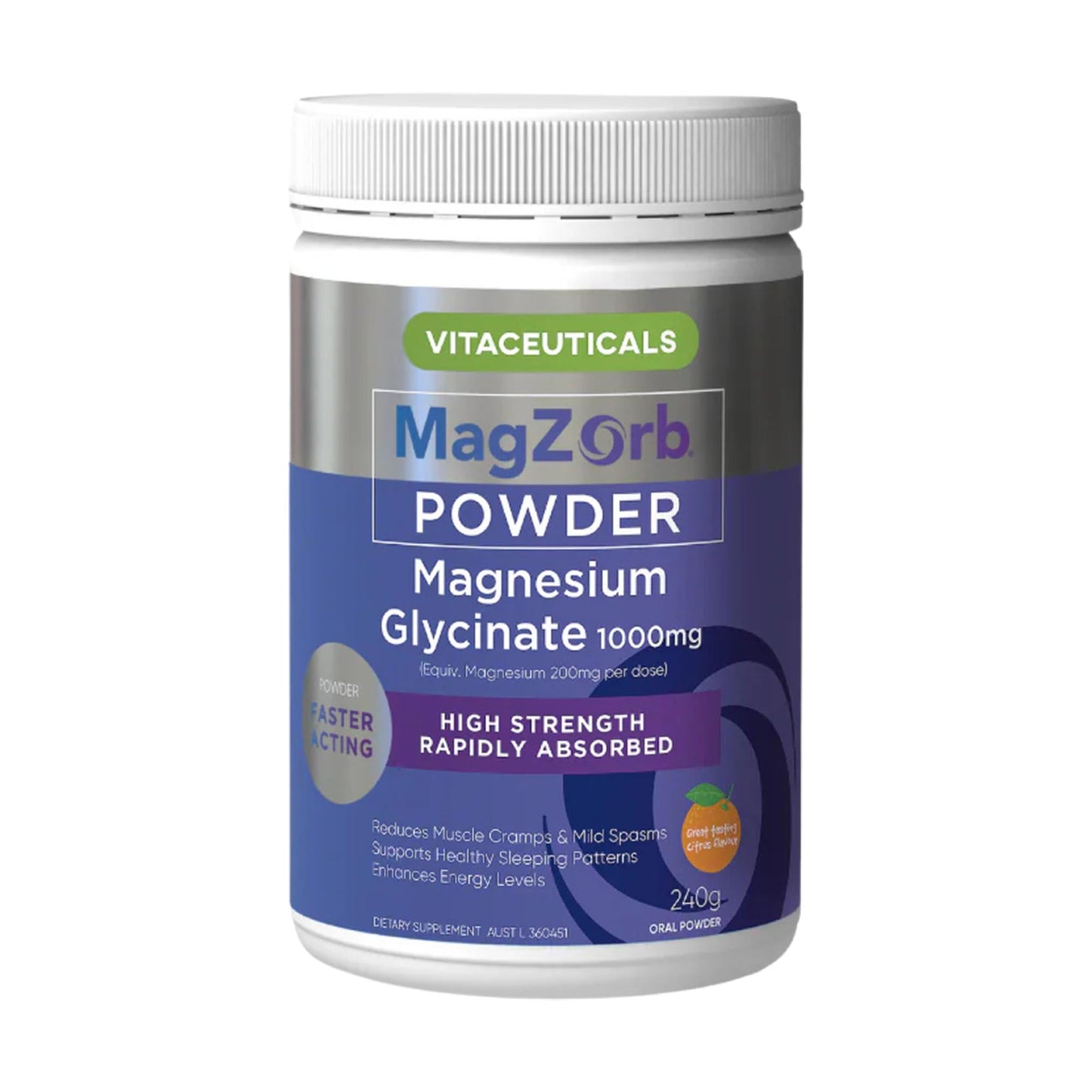 MagZorb Magnesium Glycinate Powder | Vitaceuticals