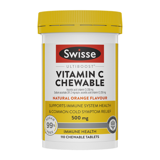 Swisse Ultiboost Vitamin C Chewable - 110 Chewable Tablets