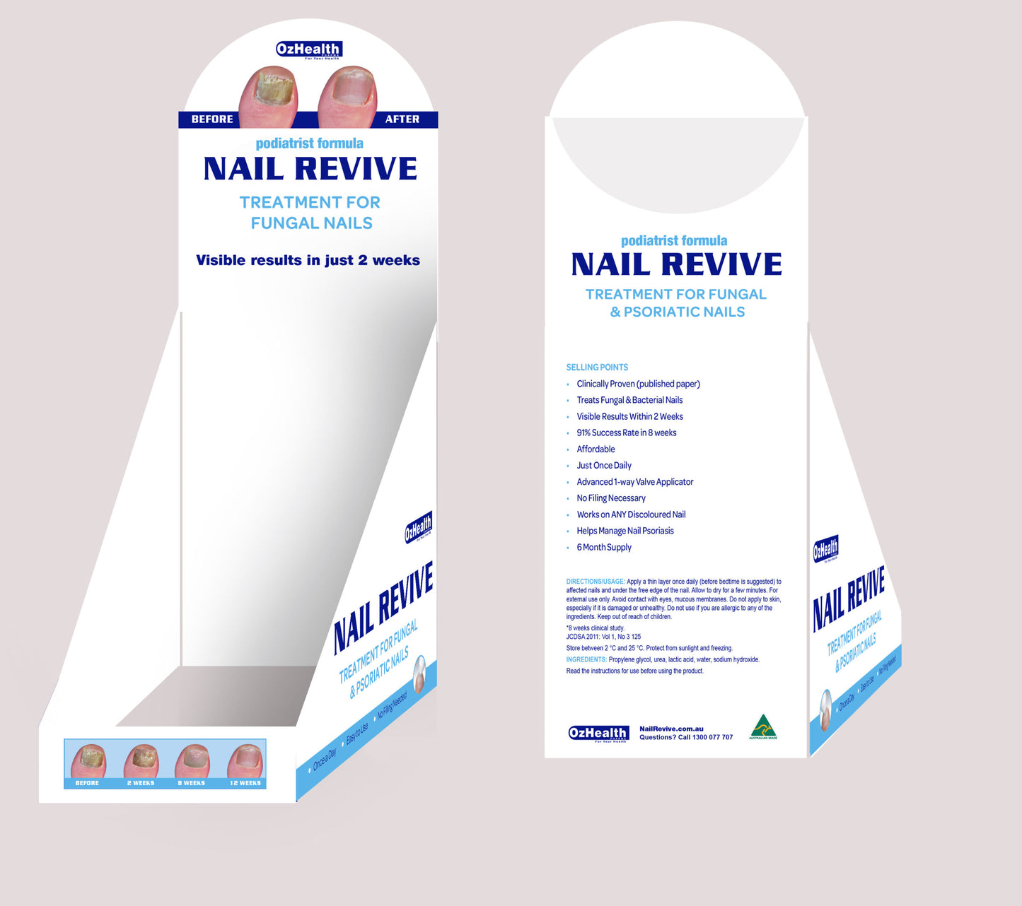 CDU 6 Pack - Podiatrist Formula Nail Revive